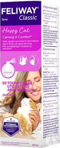 Feliway Spray - Kat - 20 Ml 20 Feliway Spray - Kat - 20 Ml -Kattenspeelgoed Winkel 488x1200