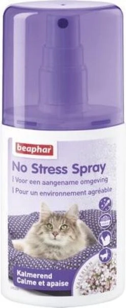 Beaphar No Stress Spray Hond - Kat 125 Ml -Kattenspeelgoed Winkel 491x1200 1