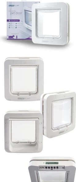 SureFlap Microchip - Kattenluik - Wit - L - 18 X 17 Cm -Kattenspeelgoed Winkel 501x1200