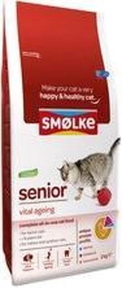 Smolke Senior Kat 4 Kg - Kat -Kattenspeelgoed Winkel 508x1200