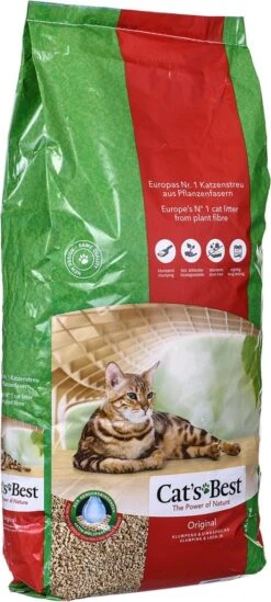 Cat's Best Oko Plus Korrels - Kattenbakvulling - 40 L -Kattenspeelgoed Winkel 540x1200