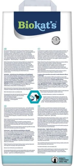 Biokat's Diamond Care Attracting & Calming - 10 L - Kattenbakvulling - Klontvormende - Zonder Geur - Aktieve Kool - Voor Jonge, Gestresste Of Oudere Katten -Kattenspeelgoed Winkel 541x1200