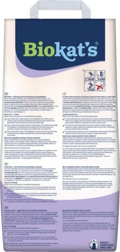 Biokat's Classic 3in1 Extra - 14 L - Kattenbakvulling - Klontvormend - Parfumvrij - Actieve Kool -Kattenspeelgoed Winkel 576x1200