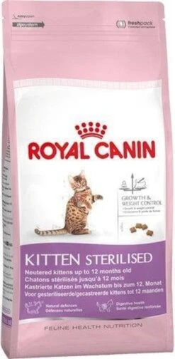 Royal Canin Kitten Sterilised - Kattenvoer - 2 Kg -Kattenspeelgoed Winkel 588x1200