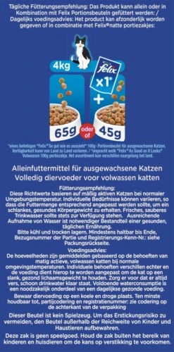 Felix Inhome Sensations - Katten Droogvoer Kip, Granen & Tuingroenten - 4kg -Kattenspeelgoed Winkel 593x1200 2