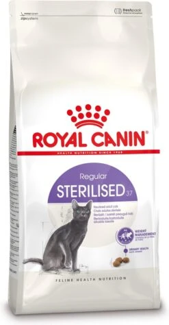 Royal Canin Sterilised 37 - Kattenvoer - 10 Kg -Kattenspeelgoed Winkel 625x1200