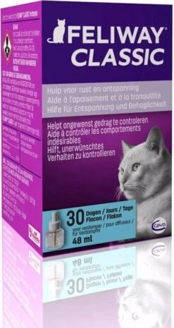 Feliway Classic - Navulling - 48 Ml - Anti-stress Kat 15 Feliway Classic - Navulling - 48 Ml - Anti-stress Kat -Kattenspeelgoed Winkel 638x1200