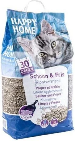 Happy Home Solutions Clumping Clean - Kattenbakvulling - 20 L -Kattenspeelgoed Winkel 639x1200 3