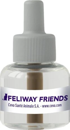Feliway Friends - Navulling - 1 X 48 Ml - Anti-conflict Voor Katten -Kattenspeelgoed Winkel 650x1200