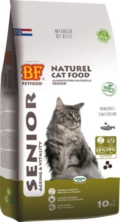 BF Petfood Kattenvoer Premium Senior Ageing 10 Kg -Kattenspeelgoed Winkel 651x1200