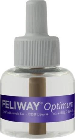 Feliway Optimum - Startset - 1 Verdamper Met 1 Vulling - 48 Ml - Anti-stress Voor Kat -Kattenspeelgoed Winkel 654x1200