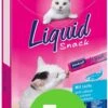 Merkloos Vitakraft Cat Liquid-Snack Zalm & Omega 6 Stuks - 5 Verpakkingen -Kattenspeelgoed Winkel 657x1200 3
