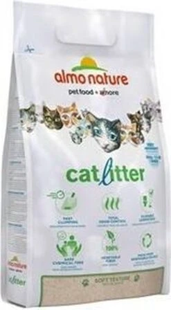 Almo Nature Zuinige Kattenbakvulling Klontvormend En Milieuvriendelijk - Inhoud 4,54 Kg -Kattenspeelgoed Winkel 662x1200