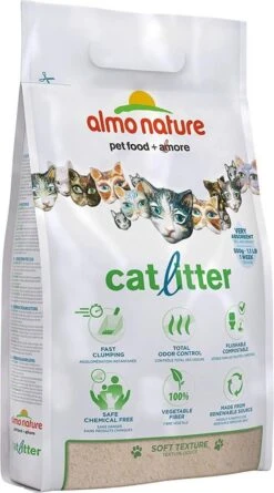 Almo Nature Zuinige Kattenbakvulling Klontvormend En Milieuvriendelijk - Inhoud 4,54 Kg -Kattenspeelgoed Winkel 666x1200