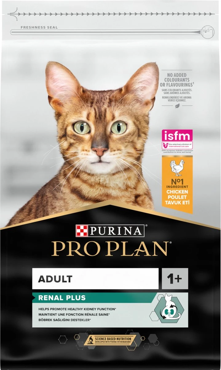 Pro Plan Adult Renal Plus - Katten Droogvoer - Kip - 10 Kg 5 Pro Plan Adult Renal Plus - Katten Droogvoer - Kip - 10 Kg - Afbeelding 3