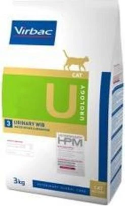 VIRBAC HPM Feline Urology Urinary WIB U3 3KG