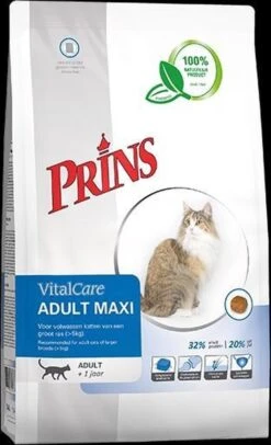 Prins VitalCare Adult Maxi - Kattenvoer - 10 Kg - Kat -Kattenspeelgoed Winkel 730x1200