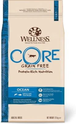 Wellness Core Grain Free Cat Ocean Zalm & Tonijn - Kattenvoer - 1.75 Kg -Kattenspeelgoed Winkel 735x1200 5