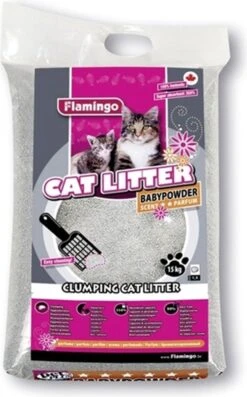Flamingo - Kattenbakvulling Babypoeder 12 Kg -Kattenspeelgoed Winkel 746x1200 2
