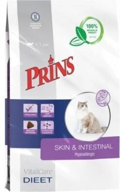 Prins VitalCare Diet Skin & Intestinal Hypoallergeen Kattenvoer 1,5 Kg -Kattenspeelgoed Winkel 754x1200 1