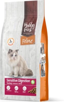 Hobby First Feline Kattenvoer Sensitive Digestion 1,5 Kg - Kat