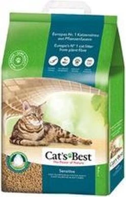 Cat's Best Sensitive - Kattenbakvulling - 20 L -Kattenspeelgoed Winkel 765x1200 1