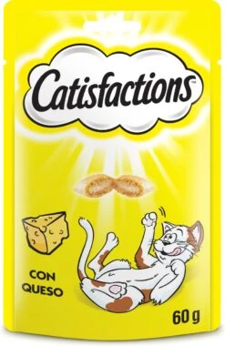 Catisfactions Kattensnoepjes - Kaas - Kattensnack - 60 G - 1 Zakje -Kattenspeelgoed Winkel 780x1200 2