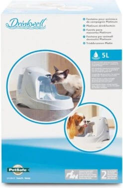 Petsafe Drinkwell Platinum - Drinkfontein - 5 L -Kattenspeelgoed Winkel 790x1200 1