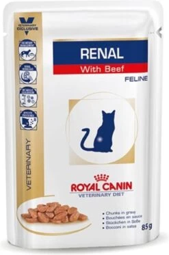 Royal Canin Renal - Rund - Kattenvoer - 12 X 85 G -Kattenspeelgoed Winkel 795x1200