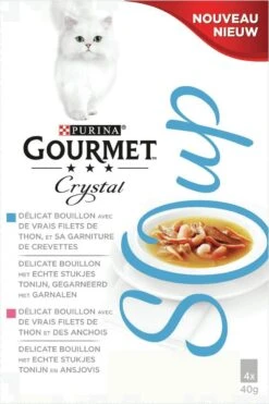 Gourmet Crystal Soup Pouch Multipack - Kattenvoer - Tonijn 4x40 G -Kattenspeelgoed Winkel 798x1200 1