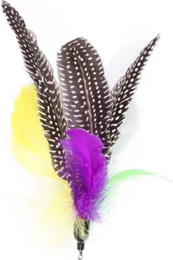 Merkloos Kattenhengel Met 10 Opzetstukjes - Kat Speelhengel Met Veren - Speelgoed Hengel Voor Katten – Kittenspeeltjes Met Veer – Kattenspeelgoed – Katten Speeltjes -Kattenspeelgoed Winkel 799x1200 12