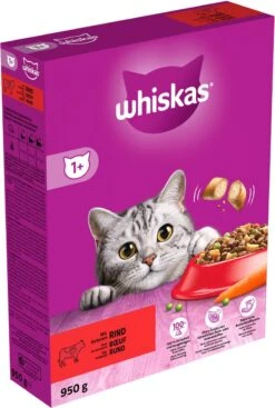 Whiskas 1+ Kattenbrokken - Rund - Doos 5 X 950 G -Kattenspeelgoed Winkel 808x1200 2