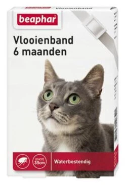 Beaphar Vlooienband - Wit - 1 Stuk -Kattenspeelgoed Winkel 810x1200 1