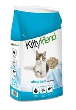 Kitty Friend Kattenbakvulling Absorbent 30 L -Kattenspeelgoed Winkel 827x1200 3