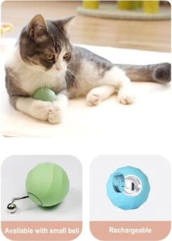Cheerble | Mini Bal 3.0 | Roze | Zelf Rollende Bal Voor Katten | 3 Automatische Speelmodi | Interactief En Intelligentie Kattenspeelgoed | Kattenspeeltje -Kattenspeelgoed Winkel 857x1200 4