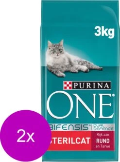 Purina One Sterilcat - Kattenvoer - 2 X Rund Granen 3 Kg -Kattenspeelgoed Winkel 893x1200 1