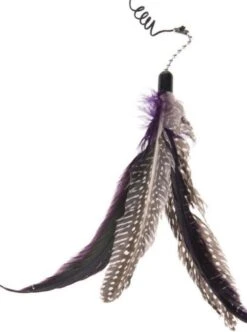 FUZLY - Kattenspeelgoed - Hengel Met Veer - +extra Veer - Kattenspeeltjes - Bewegend Kattenspeelgoed- Kattenspeeltjes Intelligentie - Kattenhengel - Kattenspeeltje Interactief -Kattenspeelgoed Winkel 893x1200 7