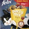 Felix Party Mix - Kattensnacks Original Mix - 5 X 200g -Kattenspeelgoed Winkel 894x1200