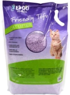 Ekoo Kattenbakvulling Friendly Tofu Lavendel 6 Liter -Kattenspeelgoed Winkel 894x1200 4