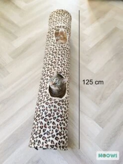 Moowi - Kattentunnel Luipaardprint - 125 Cm - Speeltunnel - Tijgerprint 7 Moowi - Kattentunnel Luipaardprint - 125 Cm - Speeltunnel - Tijgerprint -Kattenspeelgoed Winkel 899x1200 15