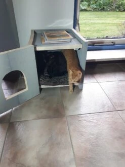 Bronneger Exclusive - Kattenhuis - XXL - Kattenbak Ombouw Kast - Kattenmand 16 Bronneger Exclusive - Kattenhuis - XXL - Kattenbak Ombouw Kast - Kattenmand -Kattenspeelgoed Winkel 900x1200 10