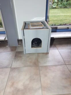 Bronneger Exclusive - Kattenhuis - XXL - Kattenbak Ombouw Kast - Kattenmand 17 Bronneger Exclusive - Kattenhuis - XXL - Kattenbak Ombouw Kast - Kattenmand -Kattenspeelgoed Winkel 900x1200 11