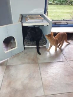 Bronneger Exclusive - Kattenhuis - XXL - Kattenbak Ombouw Kast - Kattenmand 20 Bronneger Exclusive - Kattenhuis - XXL - Kattenbak Ombouw Kast - Kattenmand -Kattenspeelgoed Winkel 900x1200 13