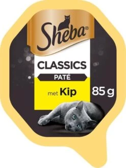 Sheba Classic Paté Katten Natvoer - Kip - 22 X 85g -Kattenspeelgoed Winkel 900x1200 2