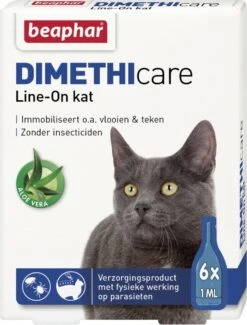 Beaphar DIMETHIcare Line On Kat - Vlooienbestrijding - 6 Pipetten 13 Beaphar DIMETHIcare Line On Kat - Vlooienbestrijding - 6 Pipetten -Kattenspeelgoed Winkel 913x1200