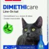 Beaphar DIMETHIcare Line On Kat - Vlooienbestrijding - 6 Pipetten -Kattenspeelgoed Winkel 922x1200