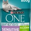 Purina One Sensitive - Kalkoen/Rijst - Kattenvoer - 800 G -Kattenspeelgoed Winkel 922x1200 3