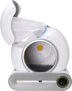 Merkloos Petlux® Zelfreinigende Automatische Kattenbak Met App En LED-Touch -Kattenspeelgoed Winkel 950x1200 2