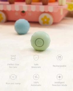 Cheerble | Mini Bal 3.0 | Roze | Zelf Rollende Bal Voor Katten | 3 Automatische Speelmodi | Interactief En Intelligentie Kattenspeelgoed | Kattenspeeltje -Kattenspeelgoed Winkel 958x1200 3