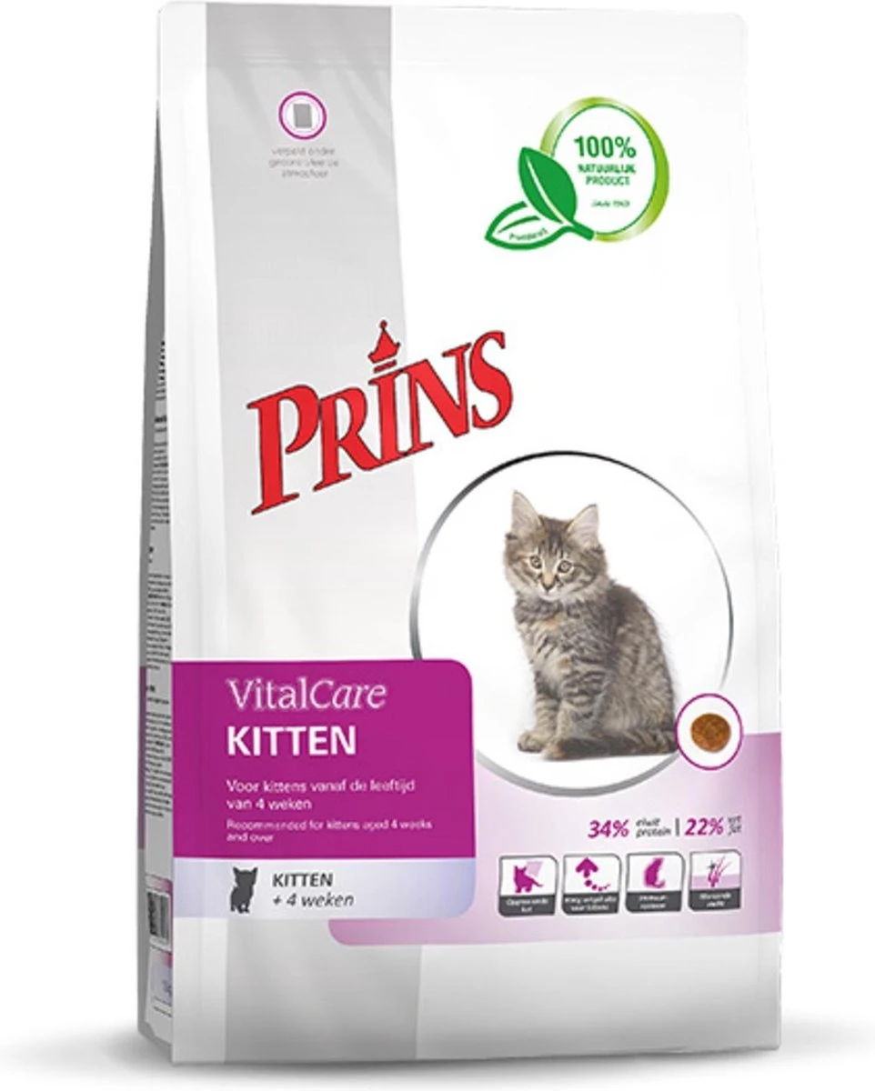 Prins VitalCare Kitten 10 Kg 3 Prins VitalCare Kitten 10 Kg